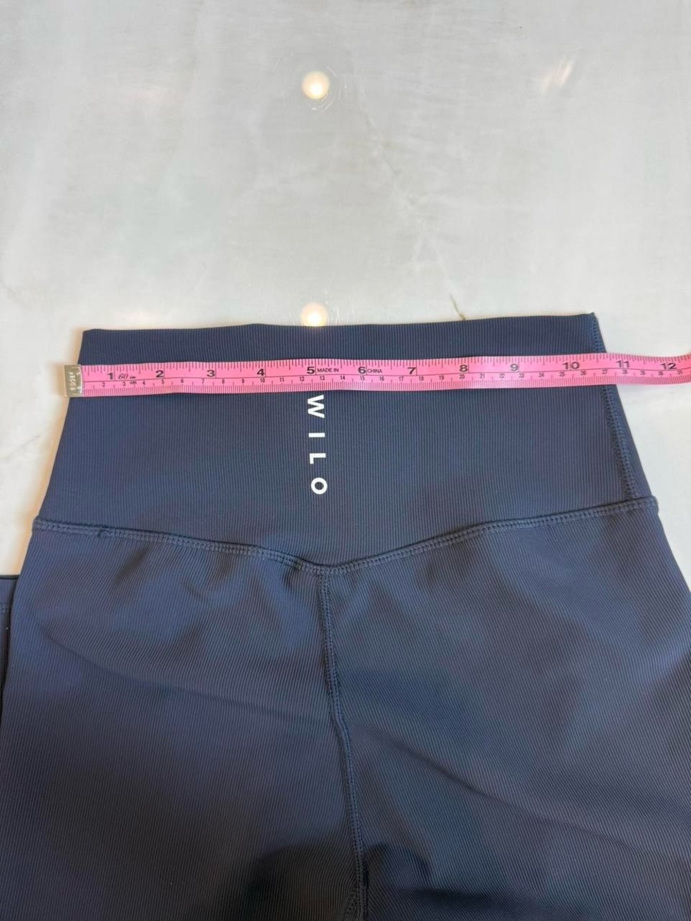 Wilo The Label Wellness Collection Ribbed Leggings - Picture 5 of 6